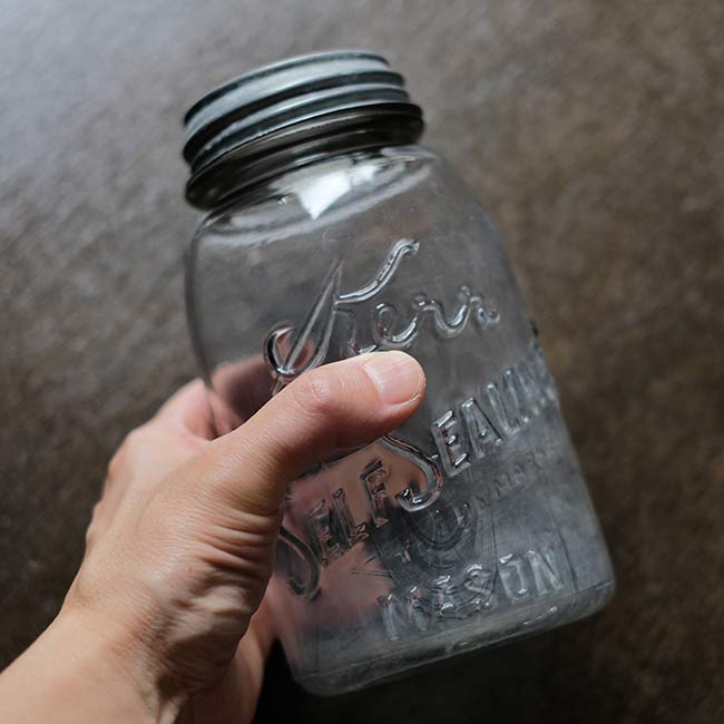 Kerr Self Sealing Mason Jar 32oz 1914-1920s