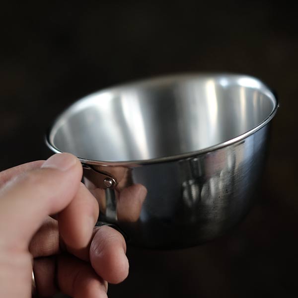Stainless steel cup