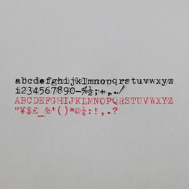 OLIVETTI Lettera 25 タイプライター インクリボン交換済み