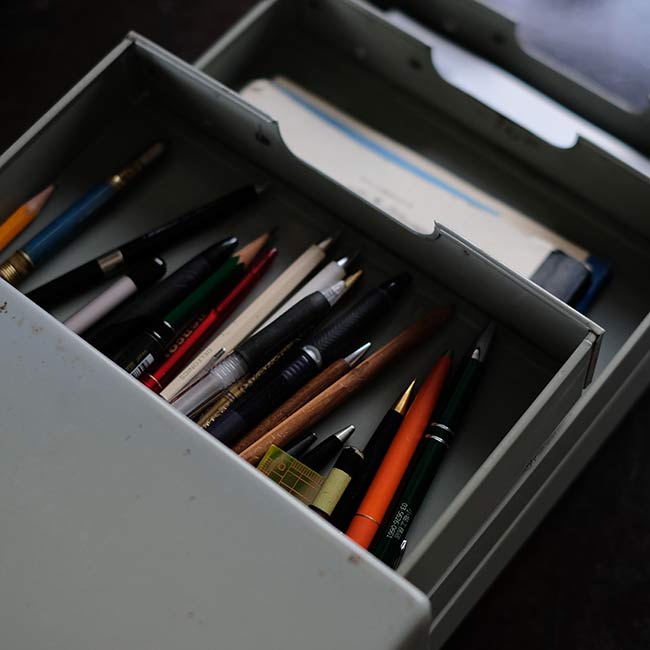Steel drawer (A4, 3 drawers)