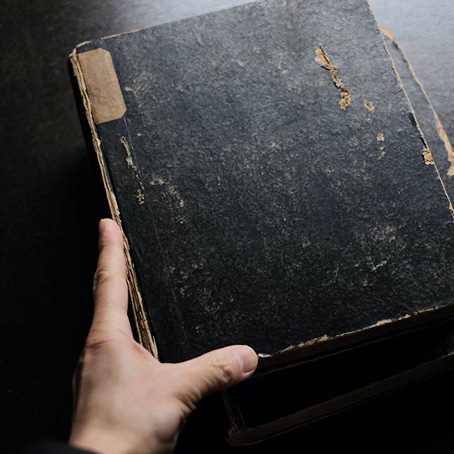 1830年代のドイツ語辞書(ディスプレイブック)