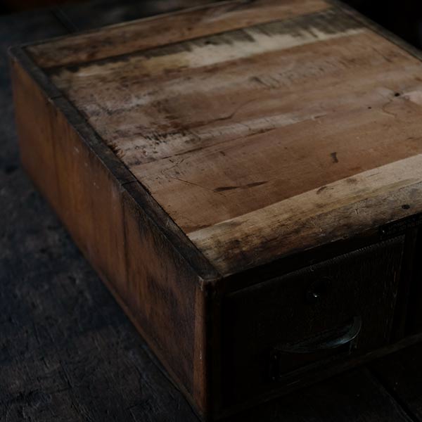 Wooden file storage