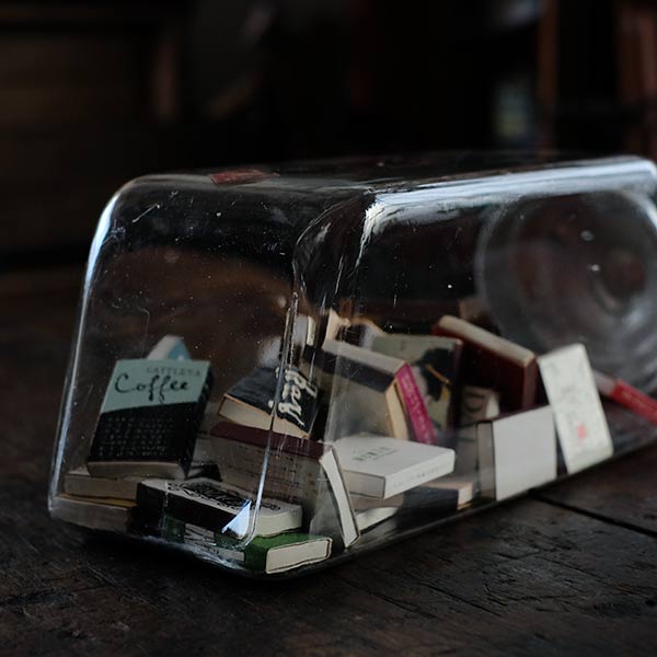 Thick, thin candy jar
