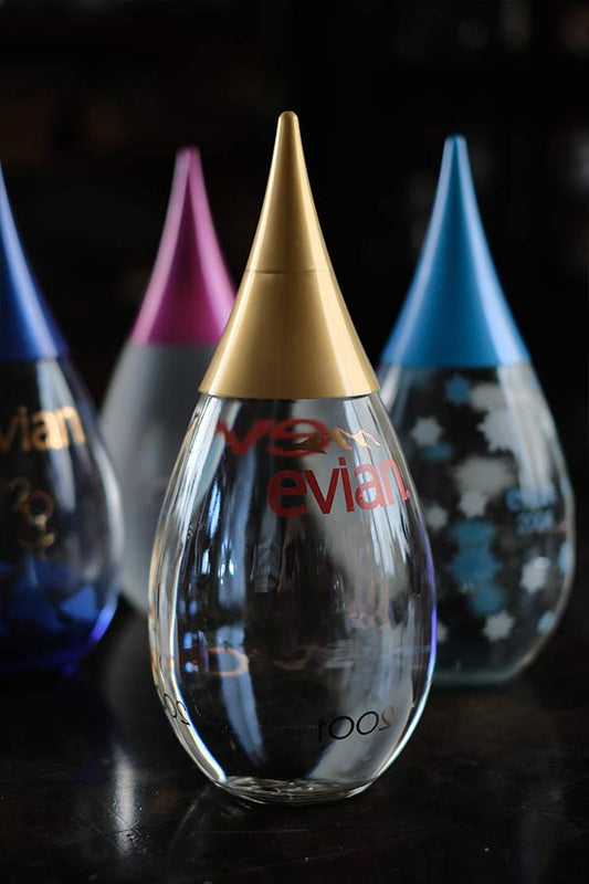 EVIAN 限定グラスボトル