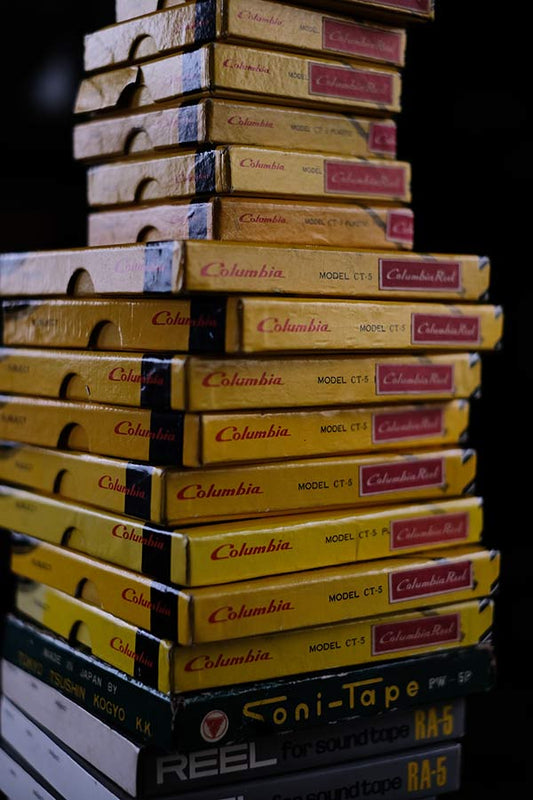 1950〜60年代のフィルムやテープのケース