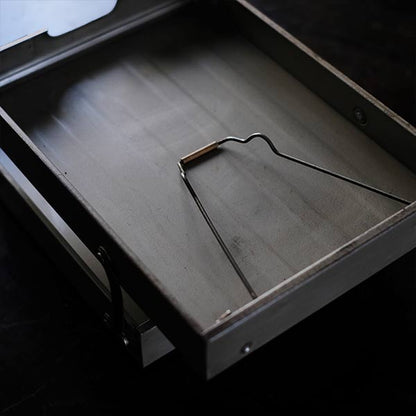 Extendable two-tier file tray