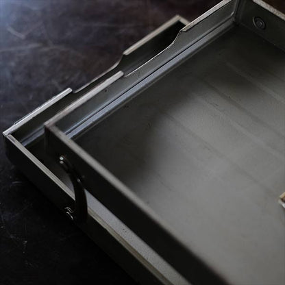 Extendable two-tier file tray