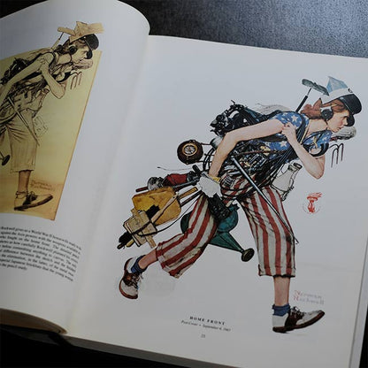 "332 MAGAZINE COVERS" NORMAN ROCKWELL