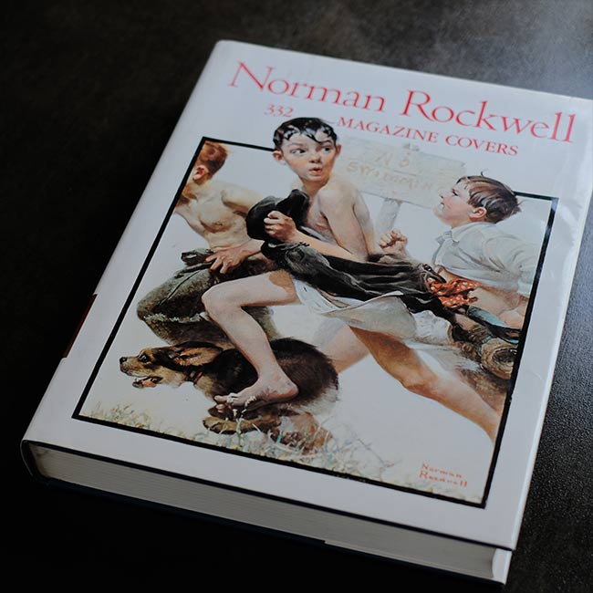 "332 MAGAZINE COVERS" NORMAN ROCKWELL