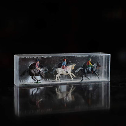Walter Merten Miniature Jockey Set