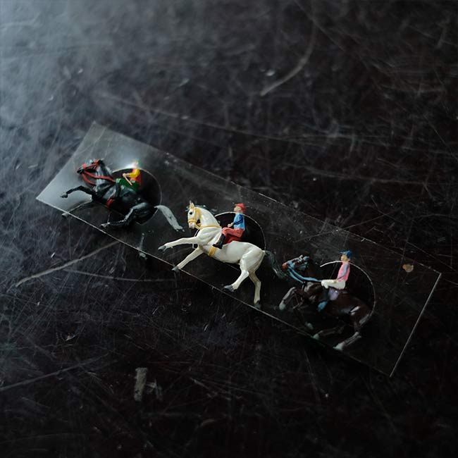 Walter Merten Miniature Jockey Set