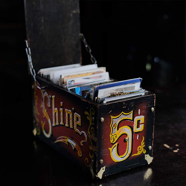 5cent SHOE SHINE BOX