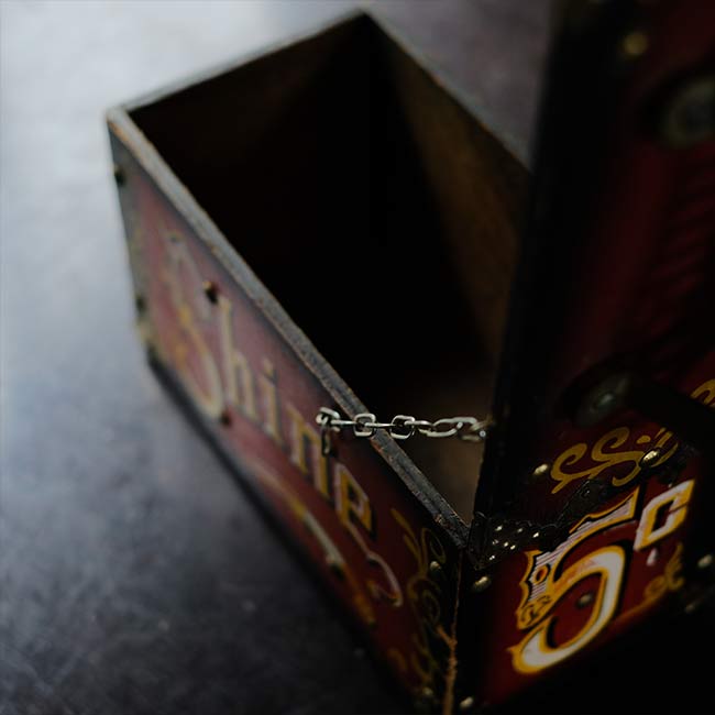 5cent SHOE SHINE BOX
