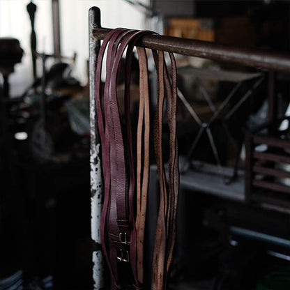 Leather belts (set of 6)