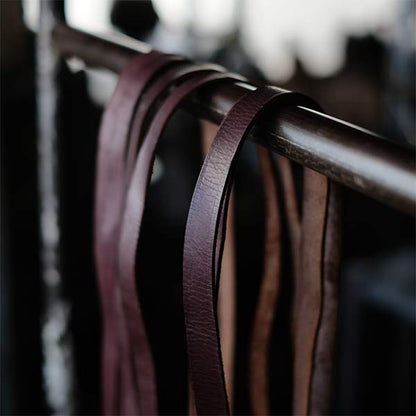 Leather belts (set of 6)