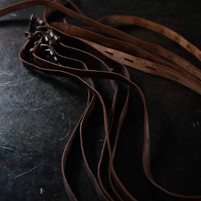 Leather belts (set of 6)