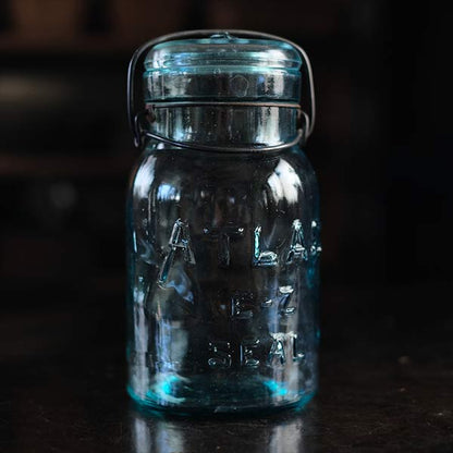 Atlas E-Z Seal Mason Jar 32oz 1920～1930年代