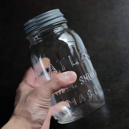 Atlas Strong Shoulder Mason Jar 32oz 1930～1940年代
