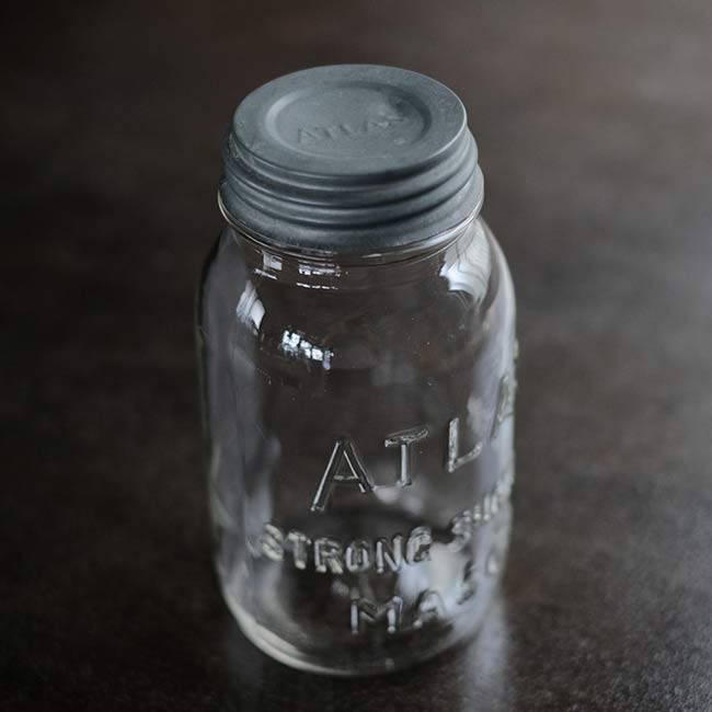 Atlas Strong Shoulder Mason Jar 32oz 1930～1940年代
