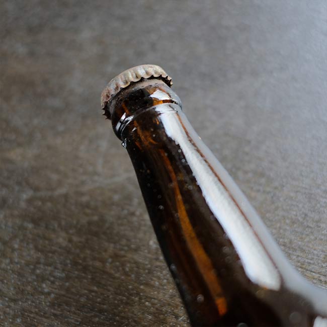無銘の麦酒瓶