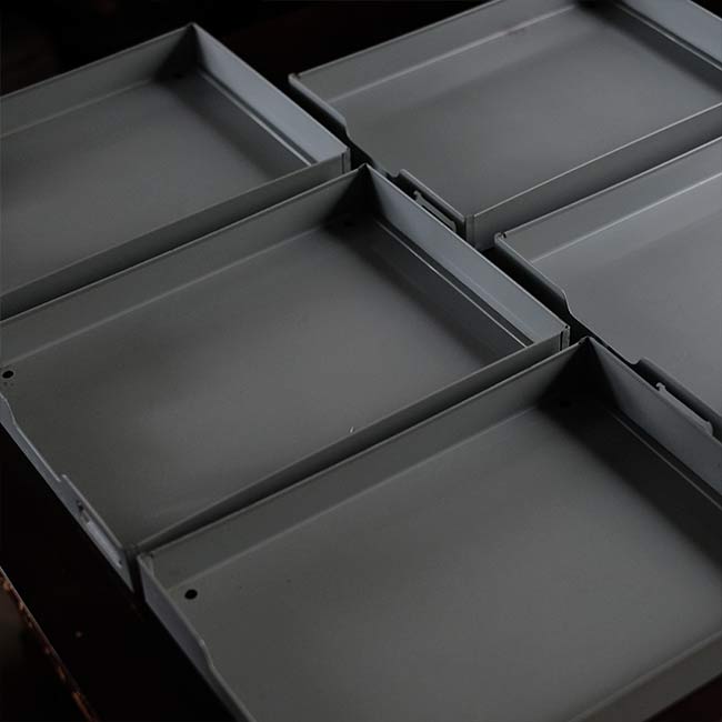 Steel shutter door drawer (A4, 5 drawers)