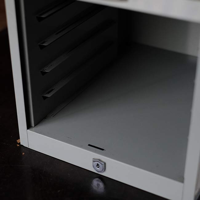 Steel shutter door drawer (A4, 5 drawers)