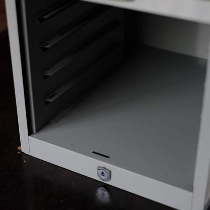 Steel shutter door drawer (A4, 5 drawers)