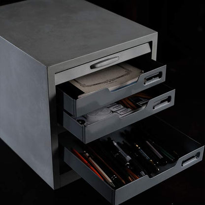 Steel shutter door drawer (A4, 5 drawers)