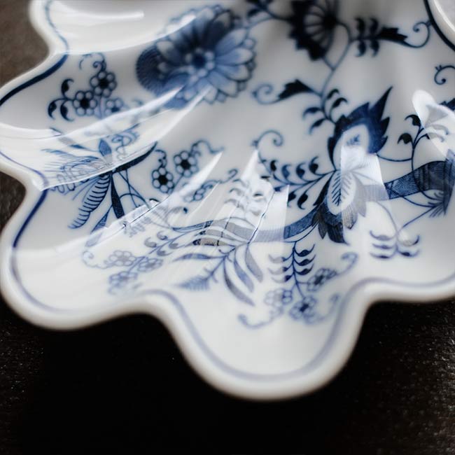 Blue Danube シェル型小皿