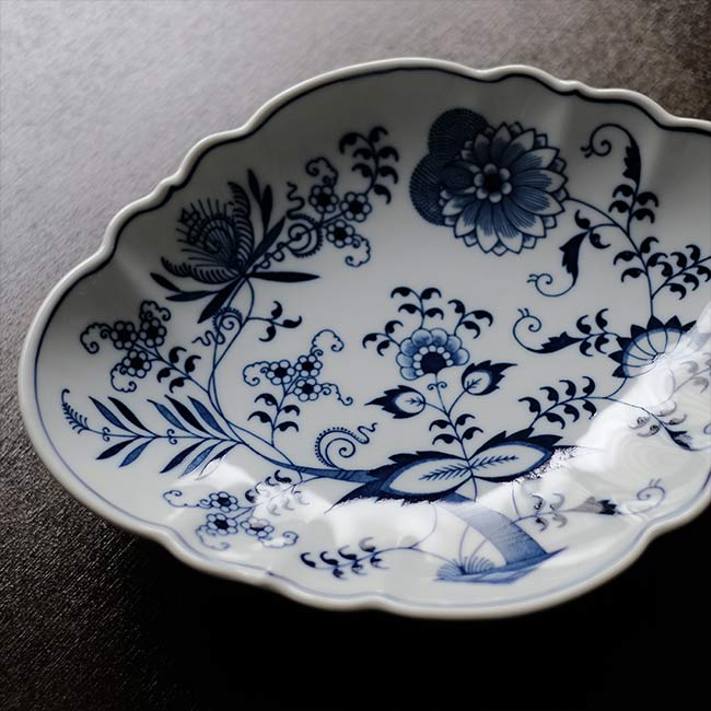 Blue Danube シェル型大皿