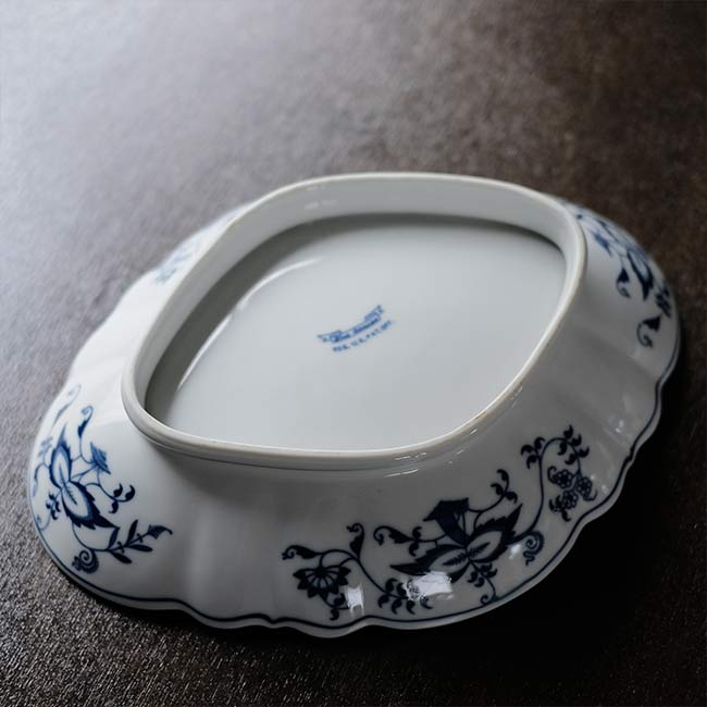Blue Danube シェル型大皿