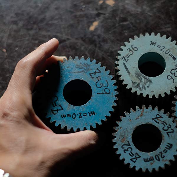 Iron gears