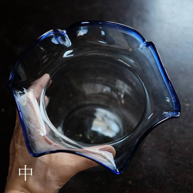 ガラスの金魚鉢 3点セット