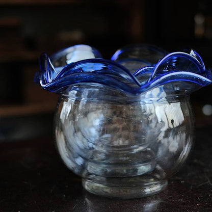 ガラスの金魚鉢 3点セット