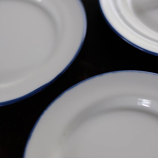 Blue line small plate φ11cm