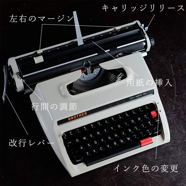 BROTHER Full Matic 33 タイプライター