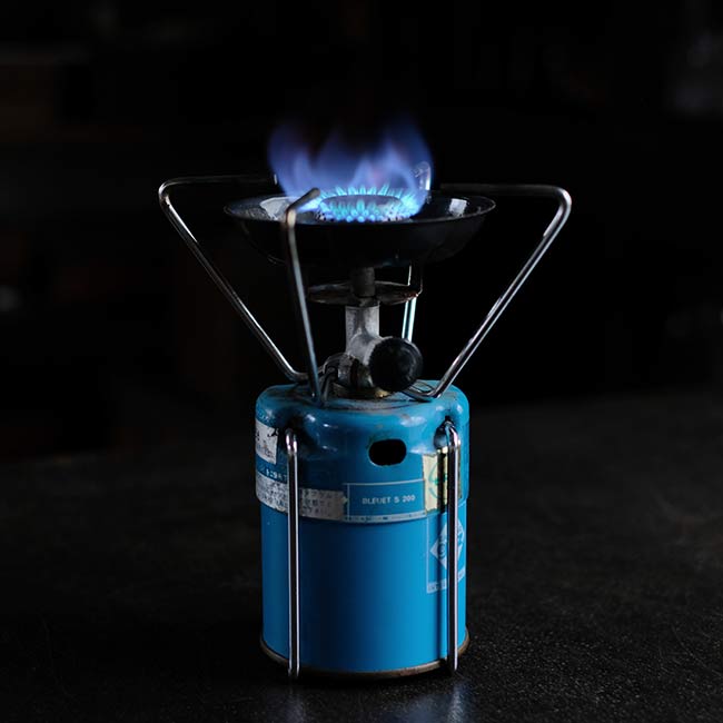 CAMPING GAZ バーナー＋ガス缶2個セット