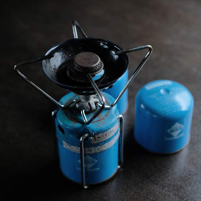 CAMPING GAZ バーナー＋ガス缶2個セット