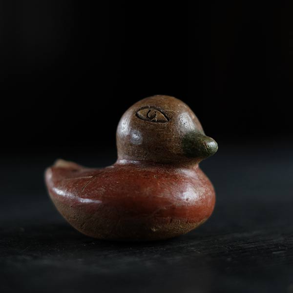 水鳥の土笛