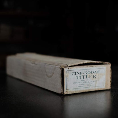Cine Kodak Titler タイトル撮影スタンド