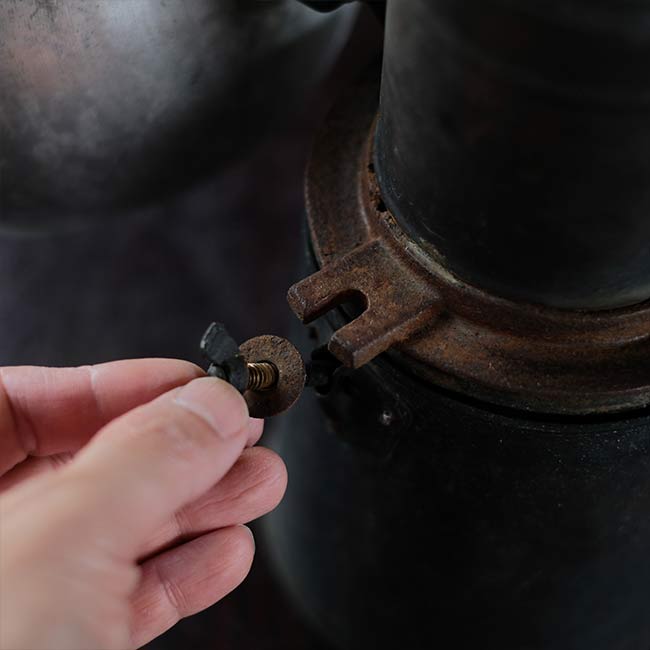 Copper Carbide Lamp