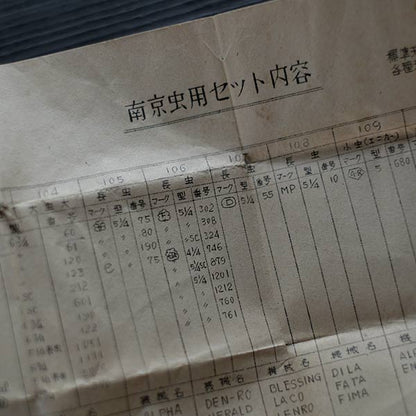 機械式時計のパーツ瓶のセット