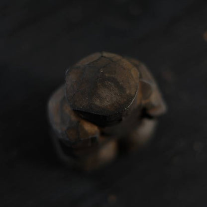Wooden carving of Daikoku