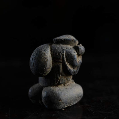Wooden carving of Daikoku