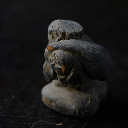 Wooden carving of Daikoku