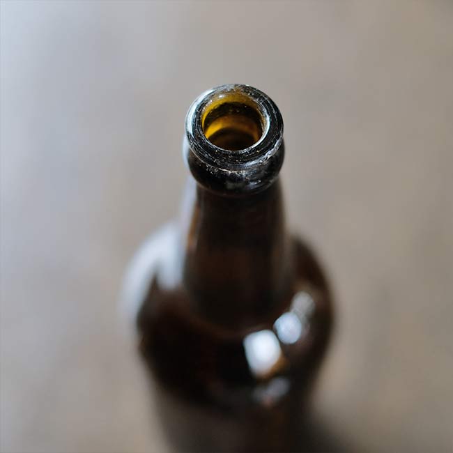 大日本麦酒瓶（アンバー）