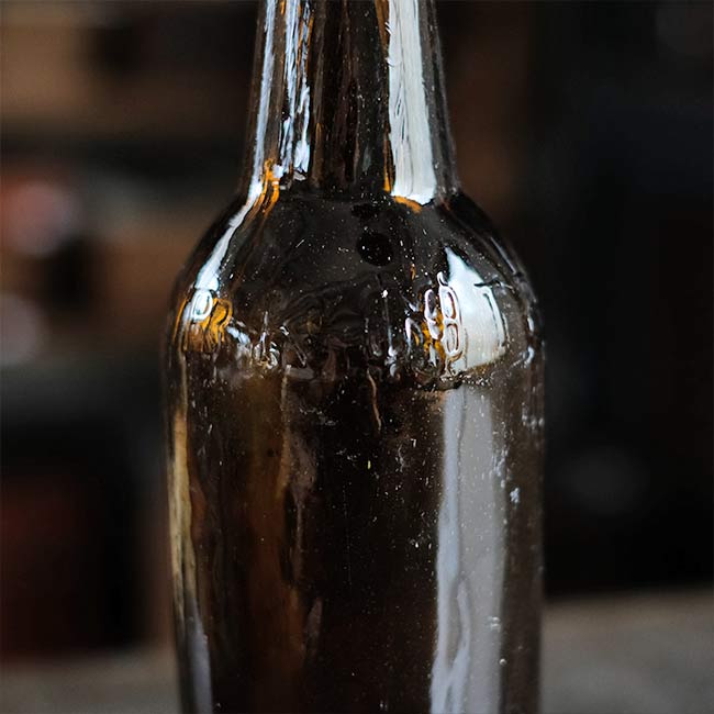 大日本麦酒瓶（アンバー）