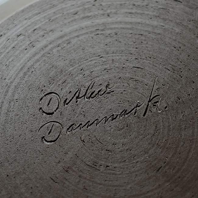 Ditlev Denmark ストーンウェア大皿 φ36cm