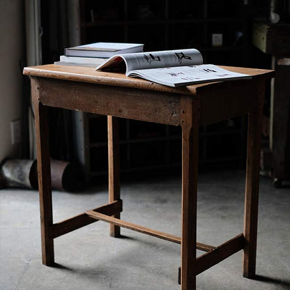 Small pine desk