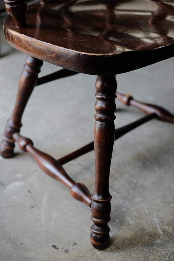ETHAN ALLEN 肘掛け付きパブチェア